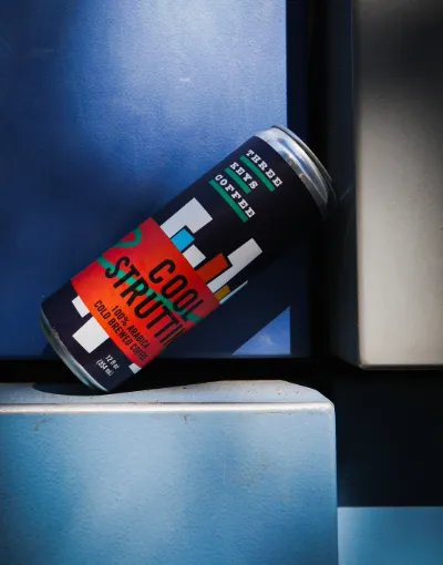 The Three Keys Coffee “Cool Struttin’” can